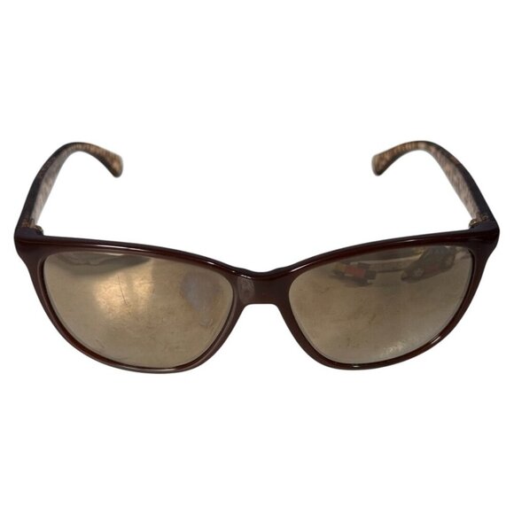 Ralph Lauren Brown Cat Eye & Leopard Temple Sunglass RA5179 1257 56 14‎ 130 EUC - Picture 3 of 6